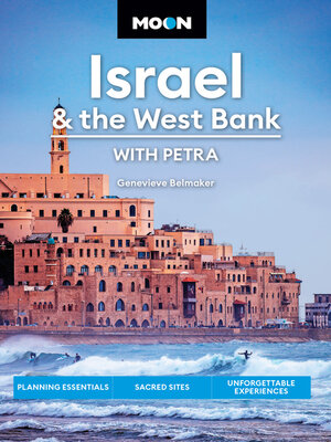 cover image of Moon Israel & the West Bank: With Petra